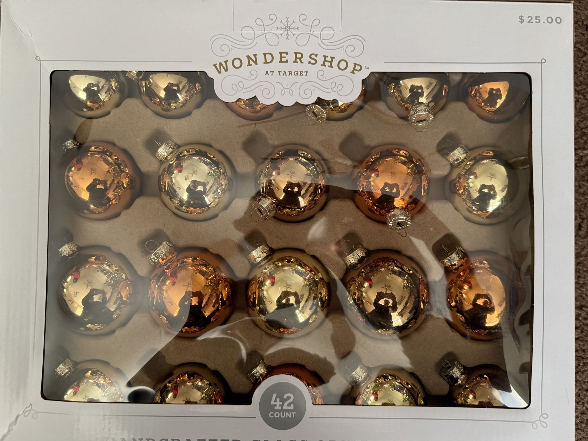 Handcrafted Glass Ornament Set