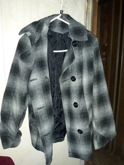 Women's button up coat size 12-14
