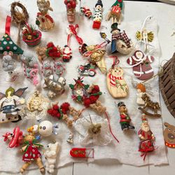 Vintage Christmas Ornaments 