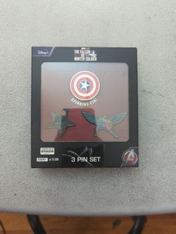 The Falcon And The Winter Soldier 3 Pin Set