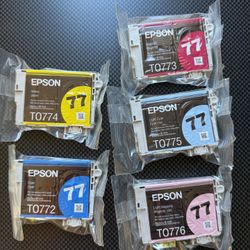 EPSON 77 ink cartridges