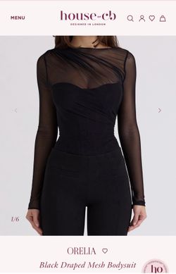 House Of CB Mesh Bodysuit