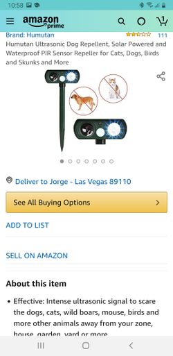 Ultrasonic Dog Repellent,