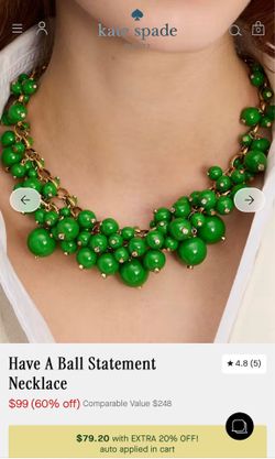 Kate spade ks GREEN have a ball