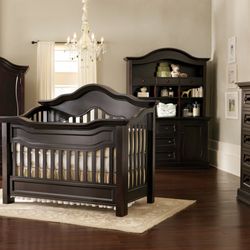 6 Piece Complete Crib Set 