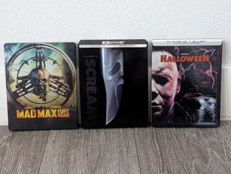 4K Blu-ray Steelbook Movies