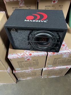 8” Massive Audio Enclosure