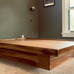 Midcentury Teak Bed