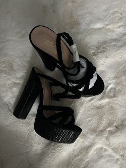 Heels, Size 6.5, Black