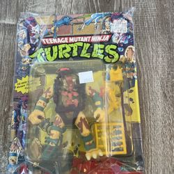 UNPUNCHED Factory Sealed Vintage Original 1990 Playmates TMNT Mutagen Man Action Figure MOSC
