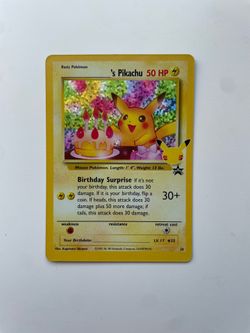 Birthday pikachu $40