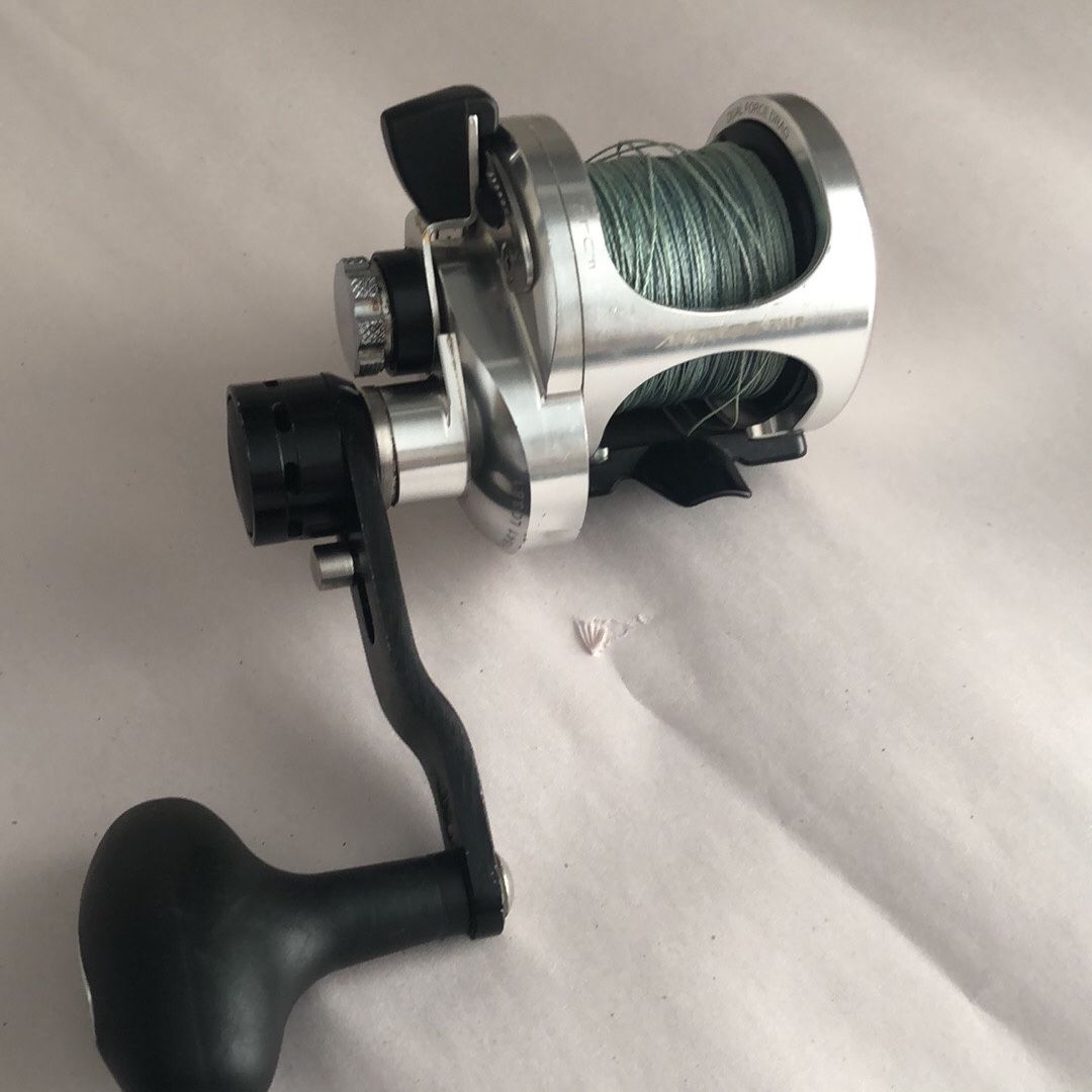 andros fishing reels Okuma ANDROS 511A TWO SPEED BIG GAME Fishing Reel loaded with 65lb Braid  Line. for Sale in Santa Clarita, CA