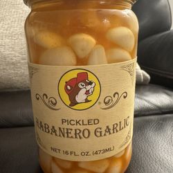 Habanero Pickled Garlic