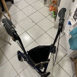 Great Condition Carex 3 Wheels Walker  Foldable 
