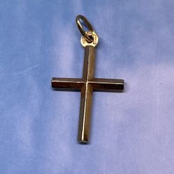 14k Cross Pendant 