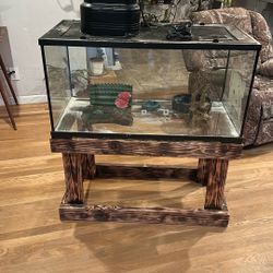 Reptile Cage And Stand