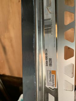 New Schluter Reno EBU200 Brushed Stainless Reducer
