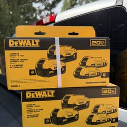Dewalt 20V Battery 