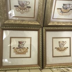 Teacup Pictures In Frames