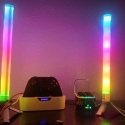 Xbox Series X Controller With Rechargeable Battery And Dock + 4 Rechargeable Batteries+ Led Lights