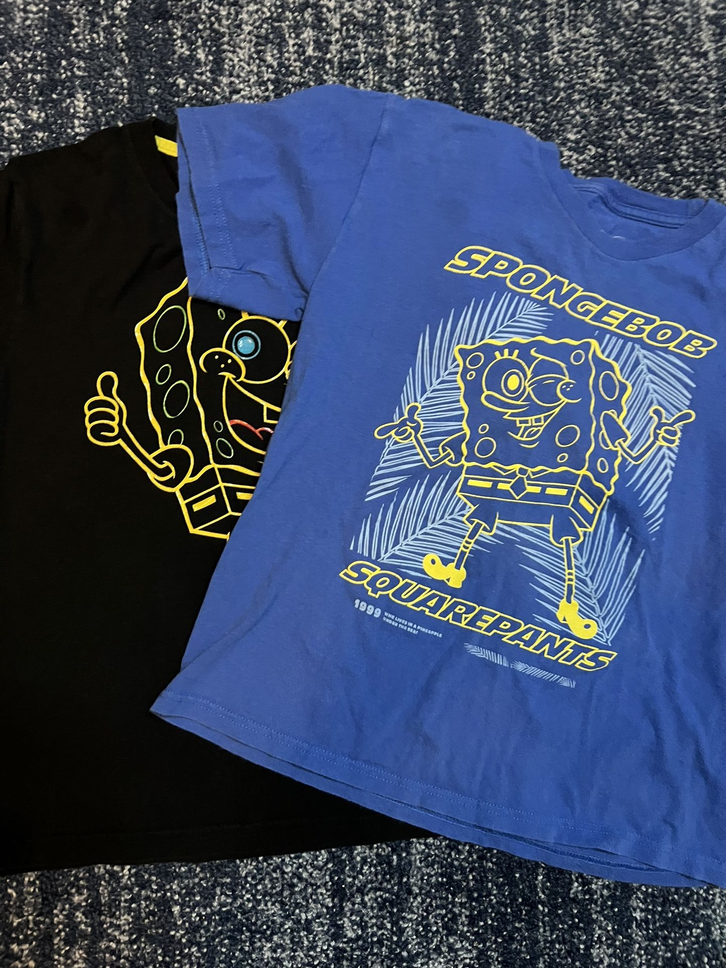 SpongeBob Shirts Size M Bundle Of 2
