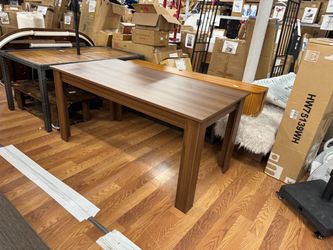 63” Rectangular Modern Dining Table