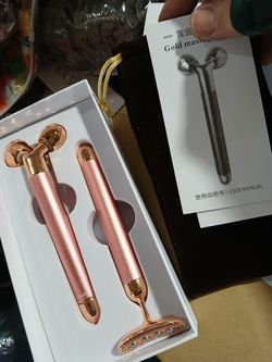 Battery Operated Face Massagers With Storage Bag