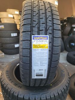 4 new GOODYEAR tires (235/60/18)