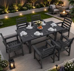 Brand new outdoor dining table set