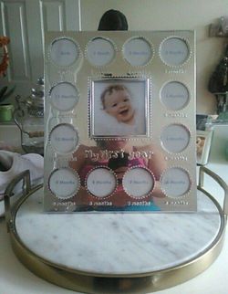 My first year photo frame