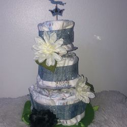 Baby Shower Pampers Cake
