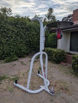 Heavy bag, speed bag, stand