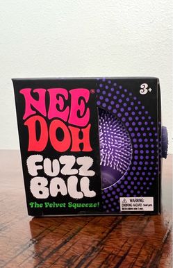 Nee Doh Fuzz Ball purple