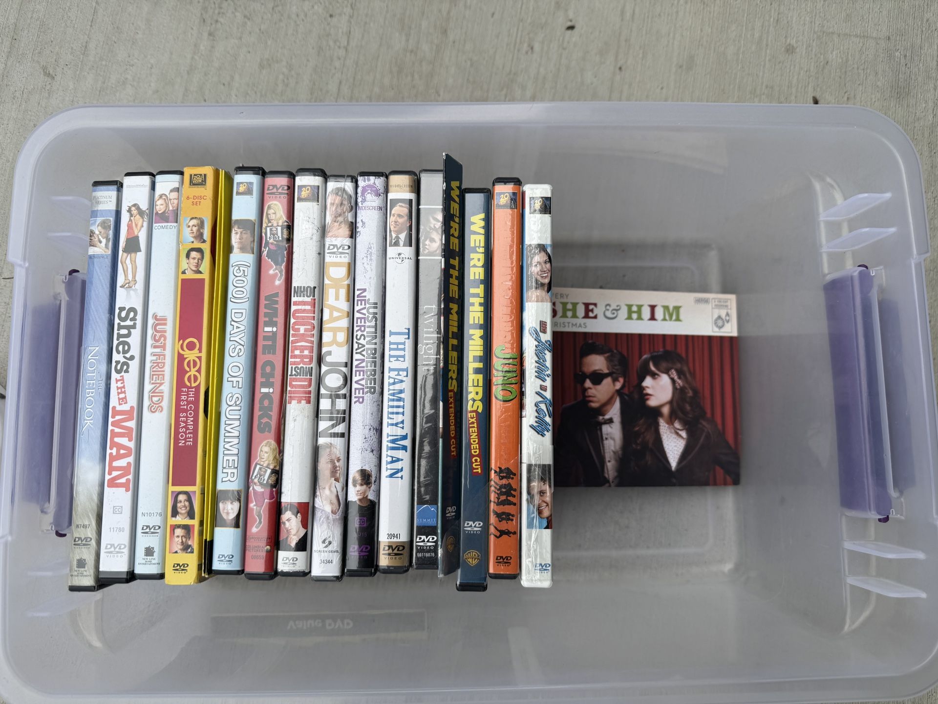 Lot of 17 DVD Movies + Christmas Album