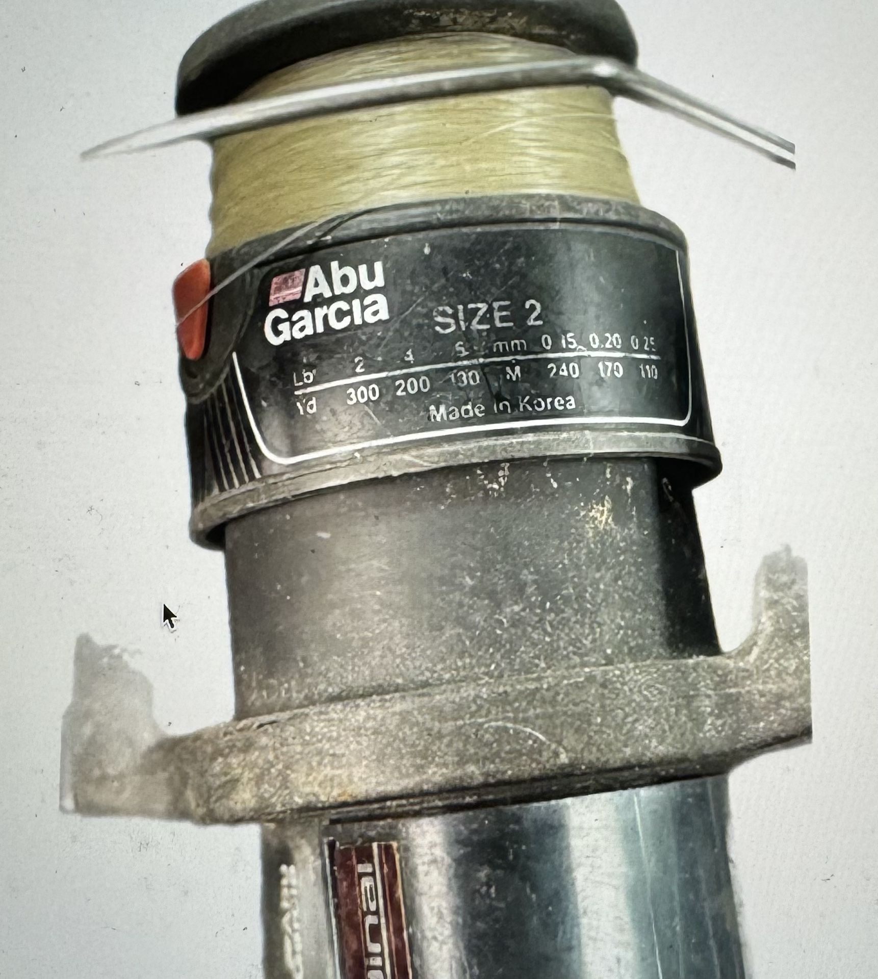 Vintage Abu Garcia Black Cardinal Max 2 Size 2 Fishing Reel