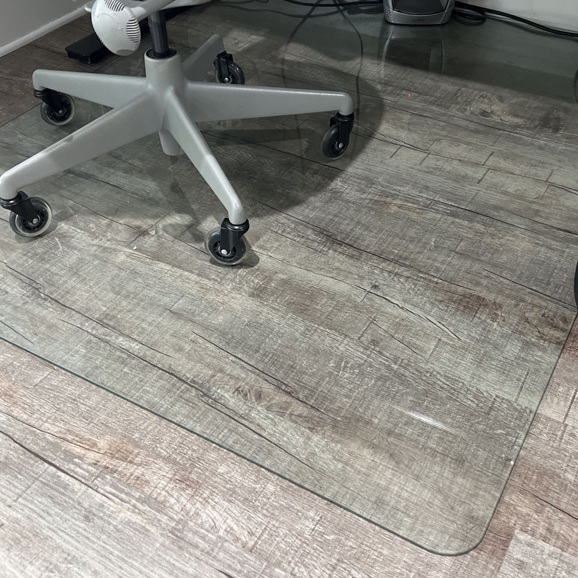 Tempered Glass Desk Mat