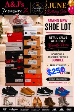 NEW shoe lot