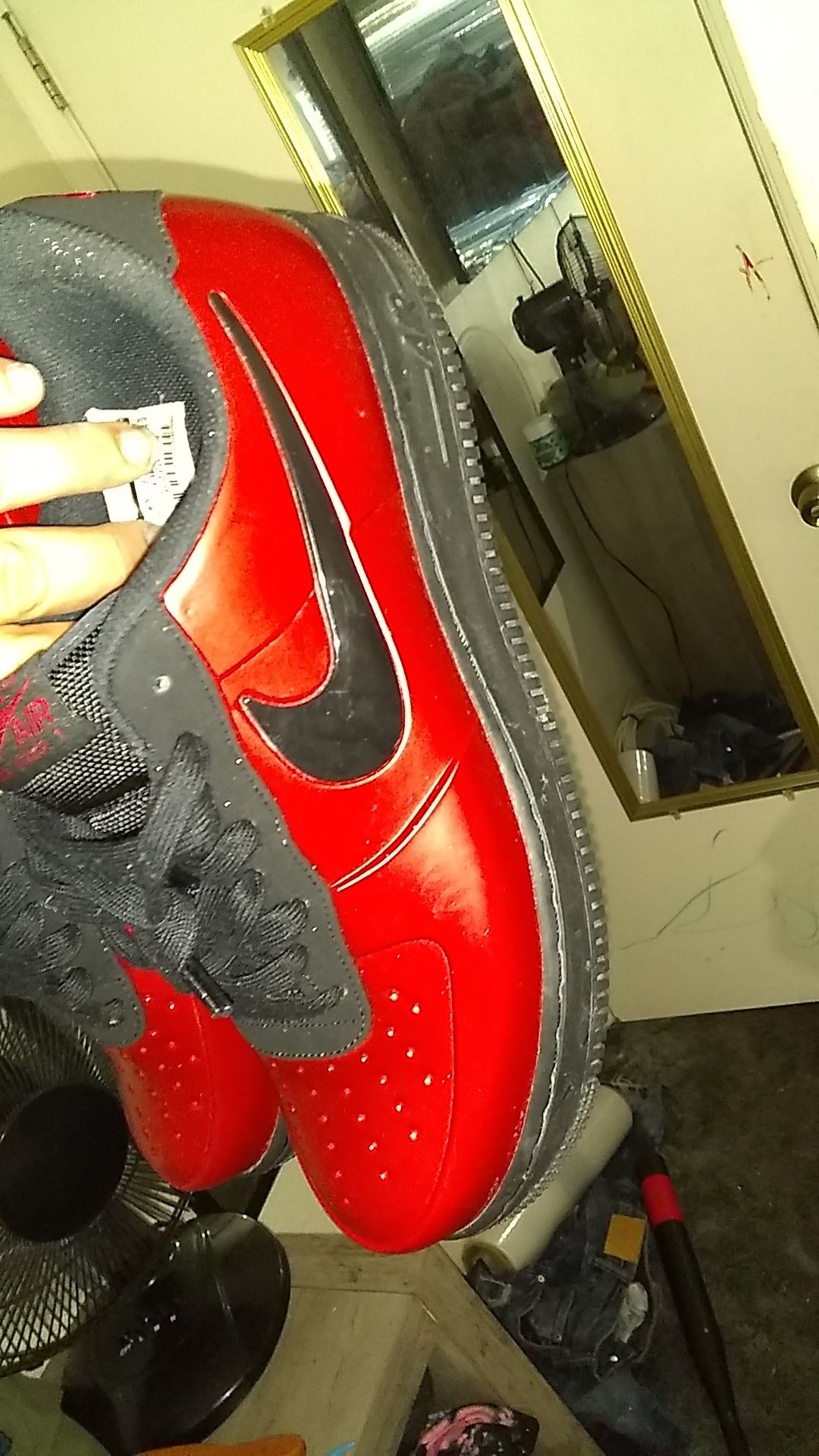 Af1 cup /forceposite sz 9.t