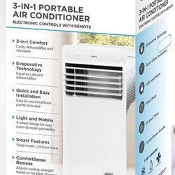 Midea 3 In 1 Portable Ac  Reduced To. $175.00 