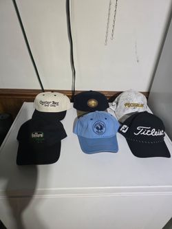 Hats - nike, puma, titleist, golf, sox, & misc.