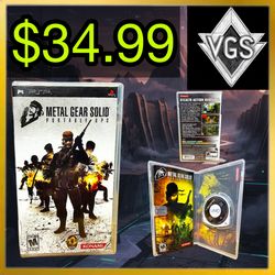 *RETRO* Metal Gear Solid Portable Ops PSP 2006