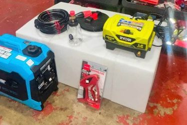 Car wash equipment setup