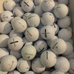 100 Golf Balls Taylormade In Good Condition 