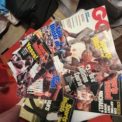 Lot Of Micheal Jordan Vintage Sports Magazines
