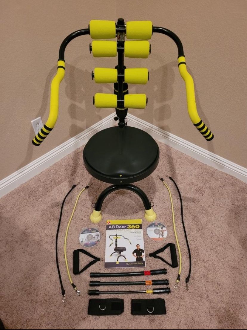 AB Doer 360 Fitness Exercise Machine Ab Aerobics And Workout