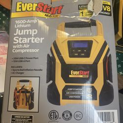 Battery Jump Starter/Air Compressor/LED lights