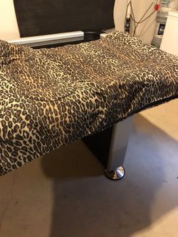 Leopard bedroom