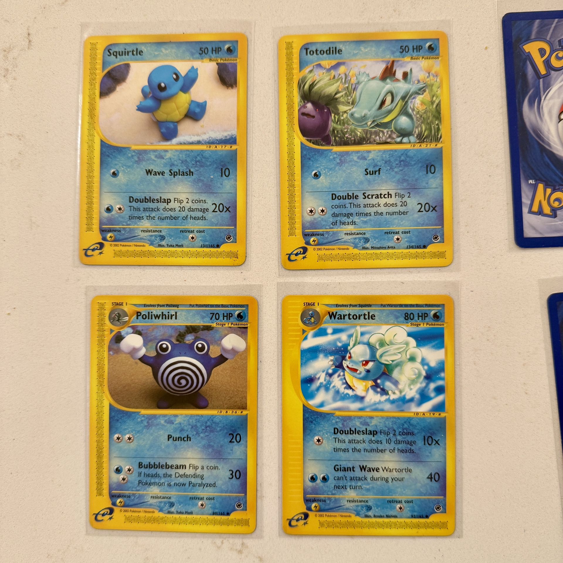 E-reader Pokemon Cards