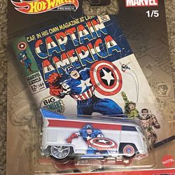 Hot Wheels Premium Captain America 