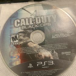 Call Of Duty Black Ops For Ps3 Just Game Only